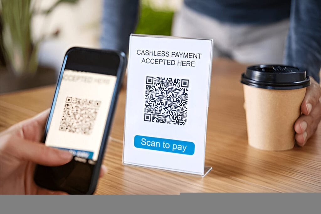 Kirana store accepting digital payments in India